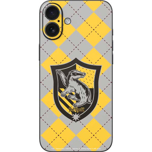 Wizarding World Harry Potter Hufflepuff Crest iPhone 16 Plus Skin